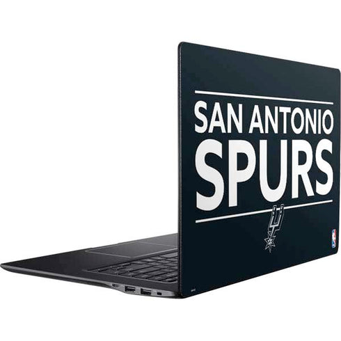 NBA San Antonio Spurs Standard - Black Ativ Book 9 (15.6in 2014) Skin